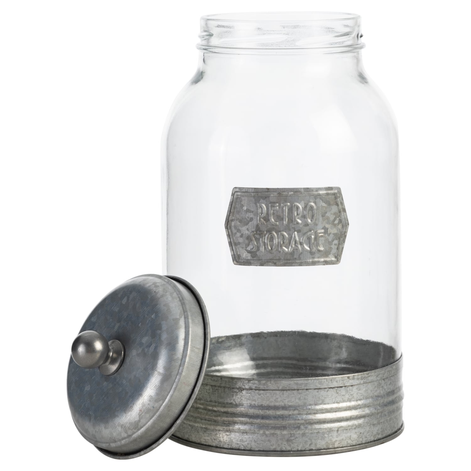 AUSTIN GALVANIZ DEKORLU KAVANOZ 3000ML