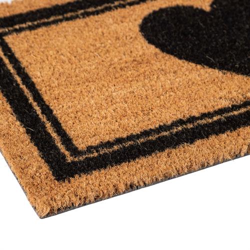  BLACK HEART KAPI PASPASI 35X60