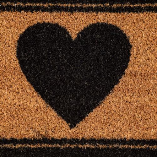  BLACK HEART KAPI PASPASI 35X60