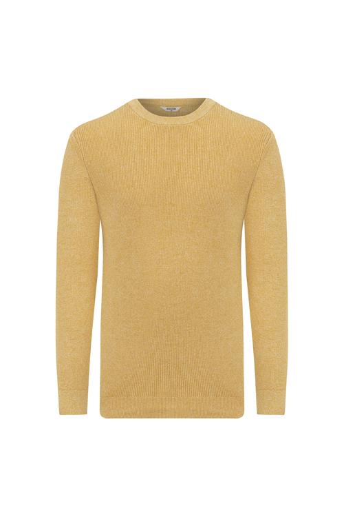 BİSİKLET YAKA TRİKO KAZAK