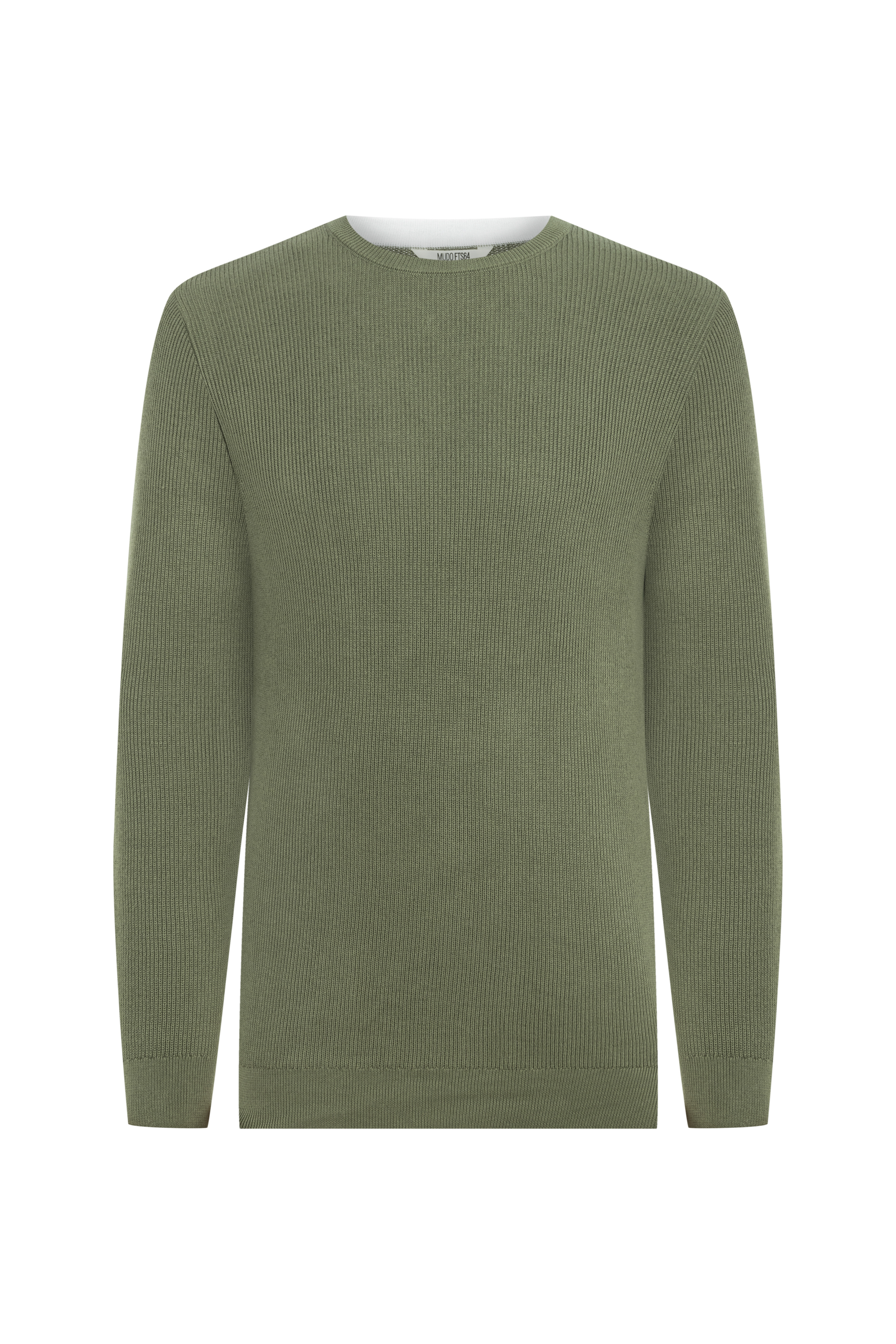 BİSİKLET YAKA TRİKO KAZAK