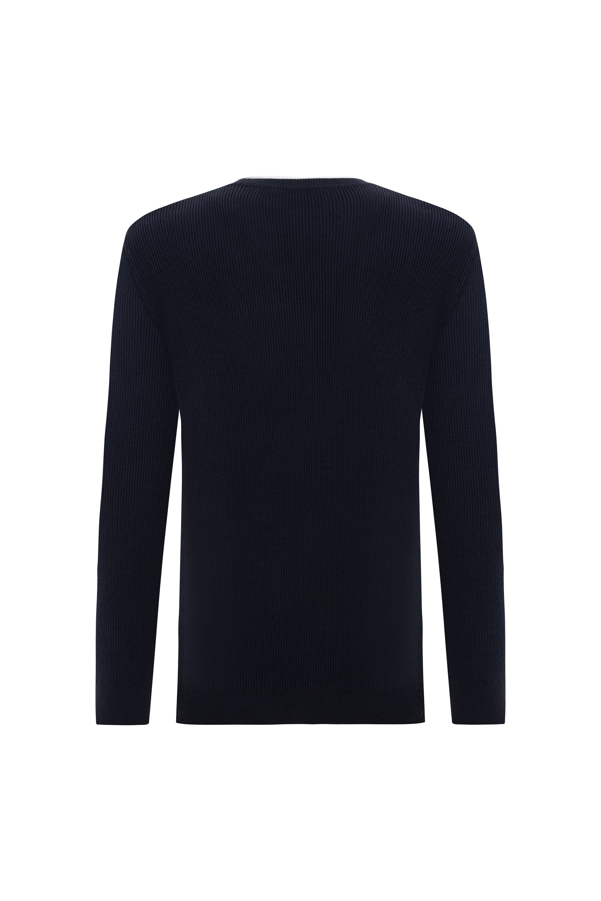 BİSİKLET YAKA TRİKO KAZAK