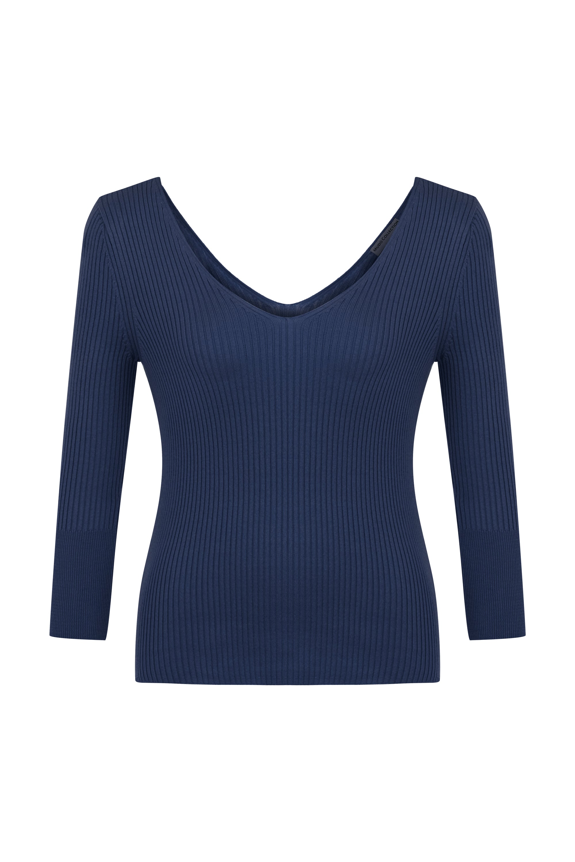 FİTİLLİ V YAKA TRİKO KAZAK