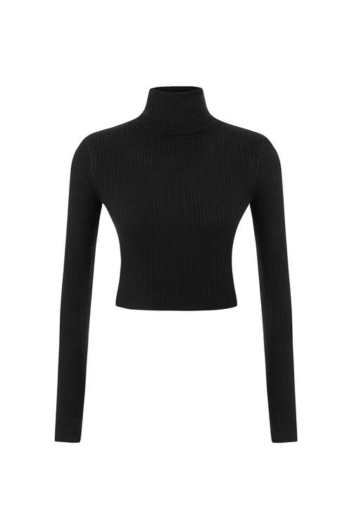  BALIKÇI YAKA TRİKO KAZAK