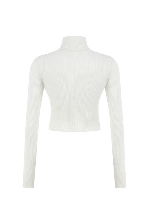  BALIKÇI YAKA TRİKO KAZAK