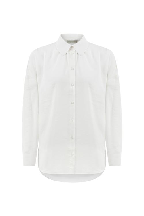  MODAL KARIŞIMLI OVERSIZE GÖMLEK