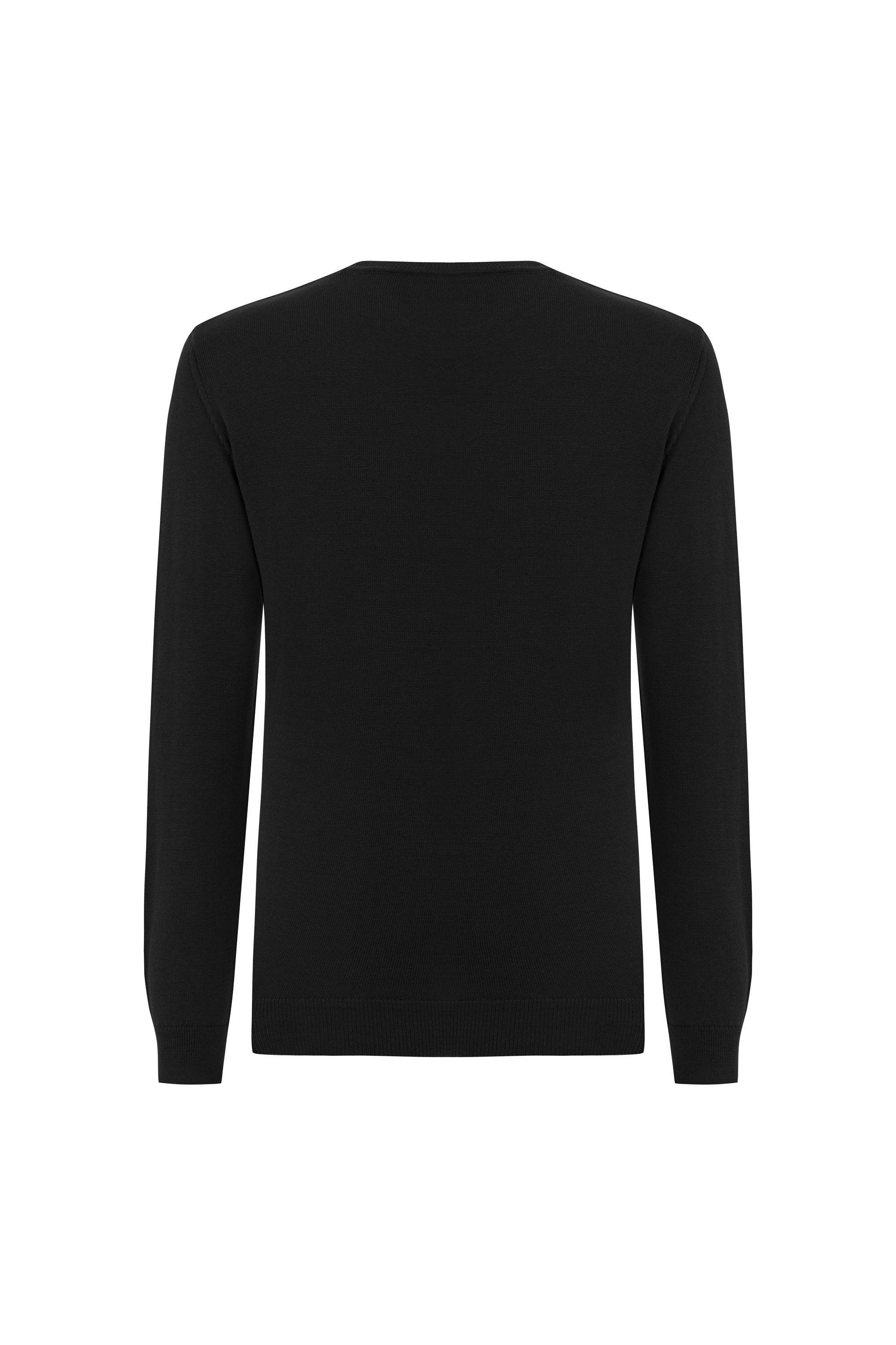 BİSİKLET YAKA TRİKO KAZAK