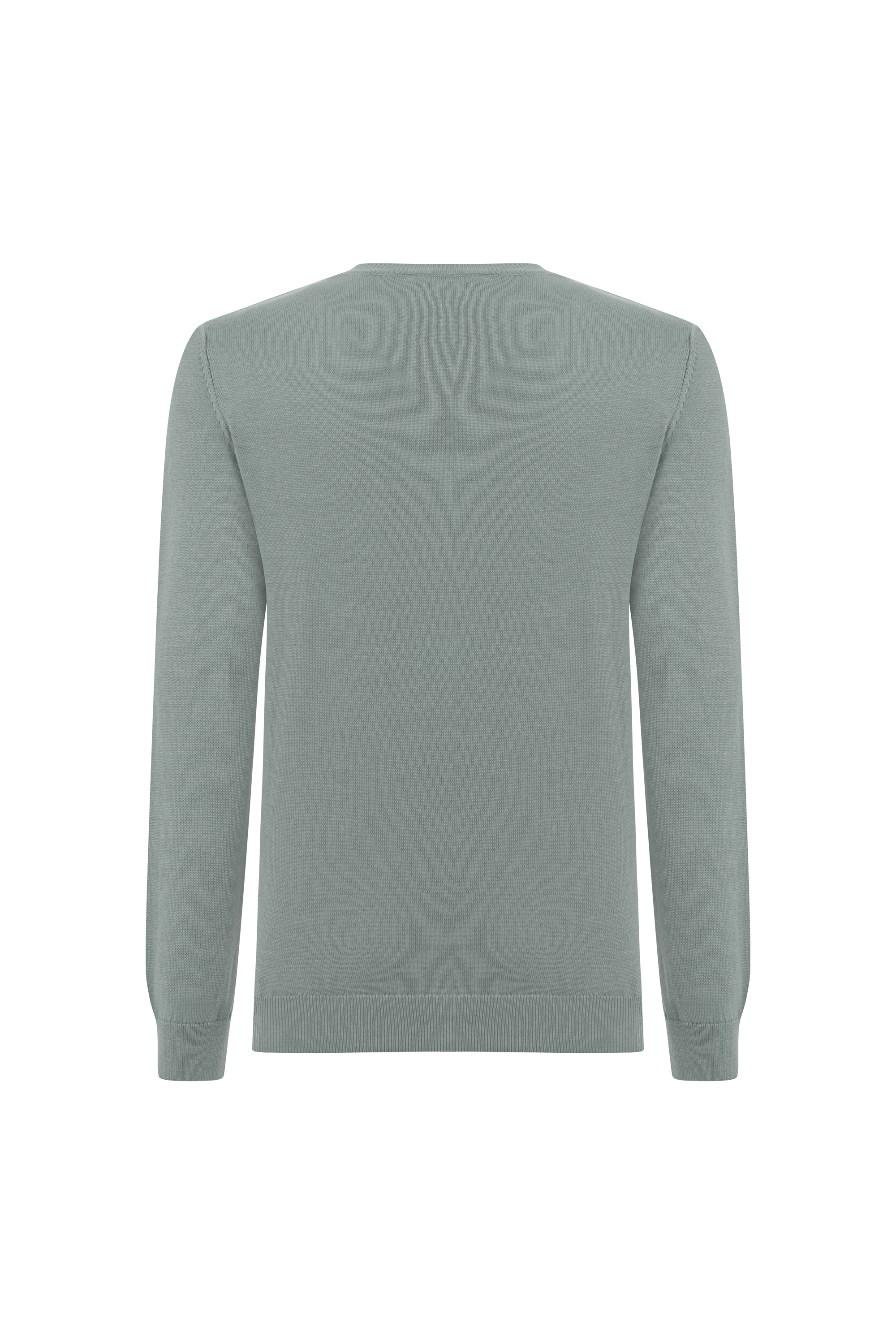 BİSİKLET YAKA TRİKO KAZAK