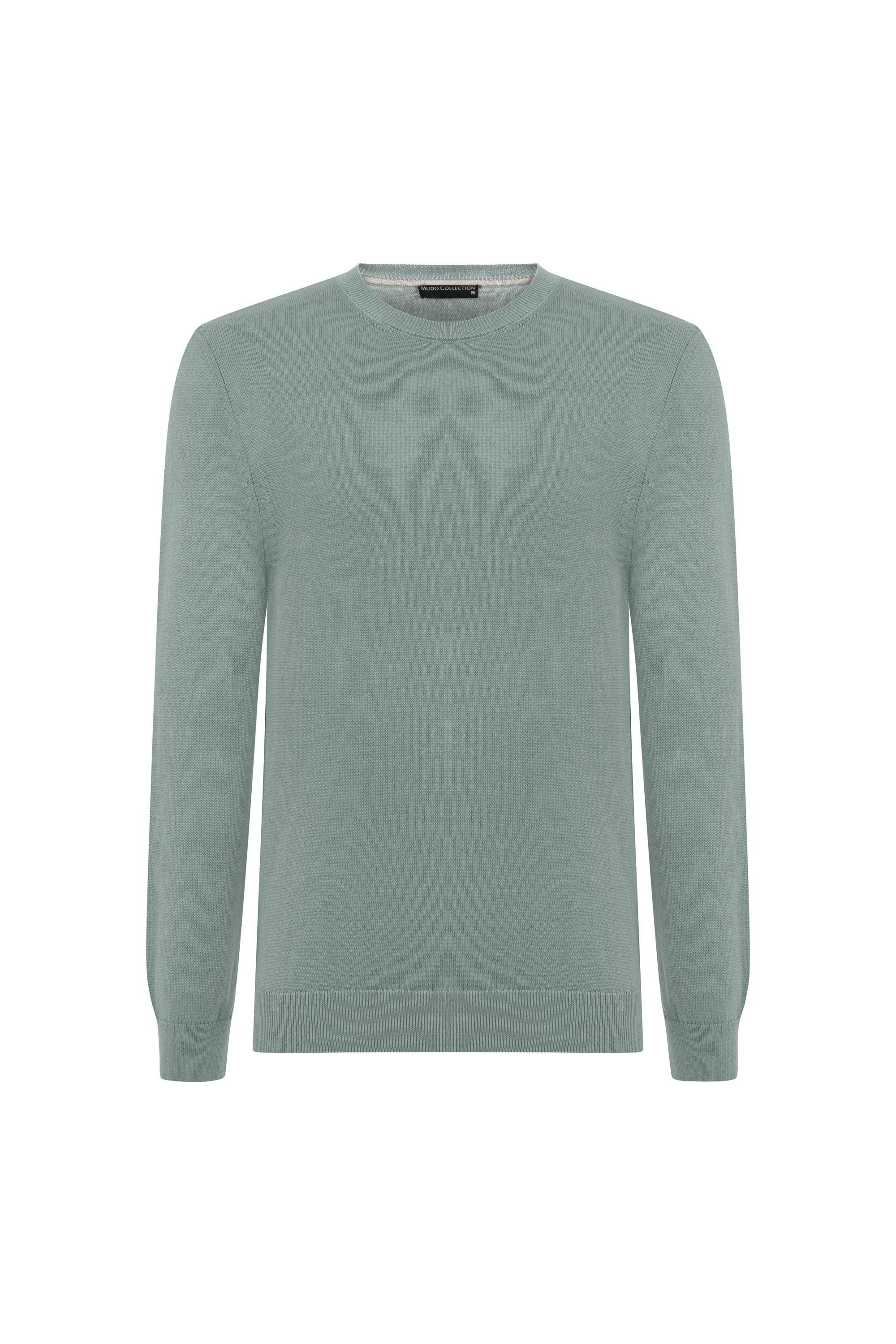 BİSİKLET YAKA TRİKO KAZAK