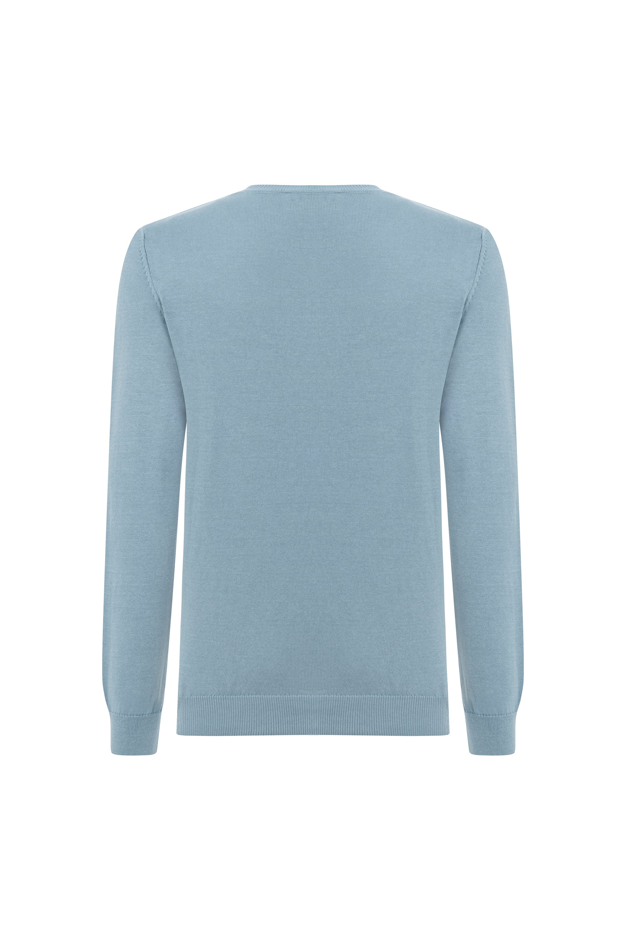 BİSİKLET YAKA TRİKO KAZAK