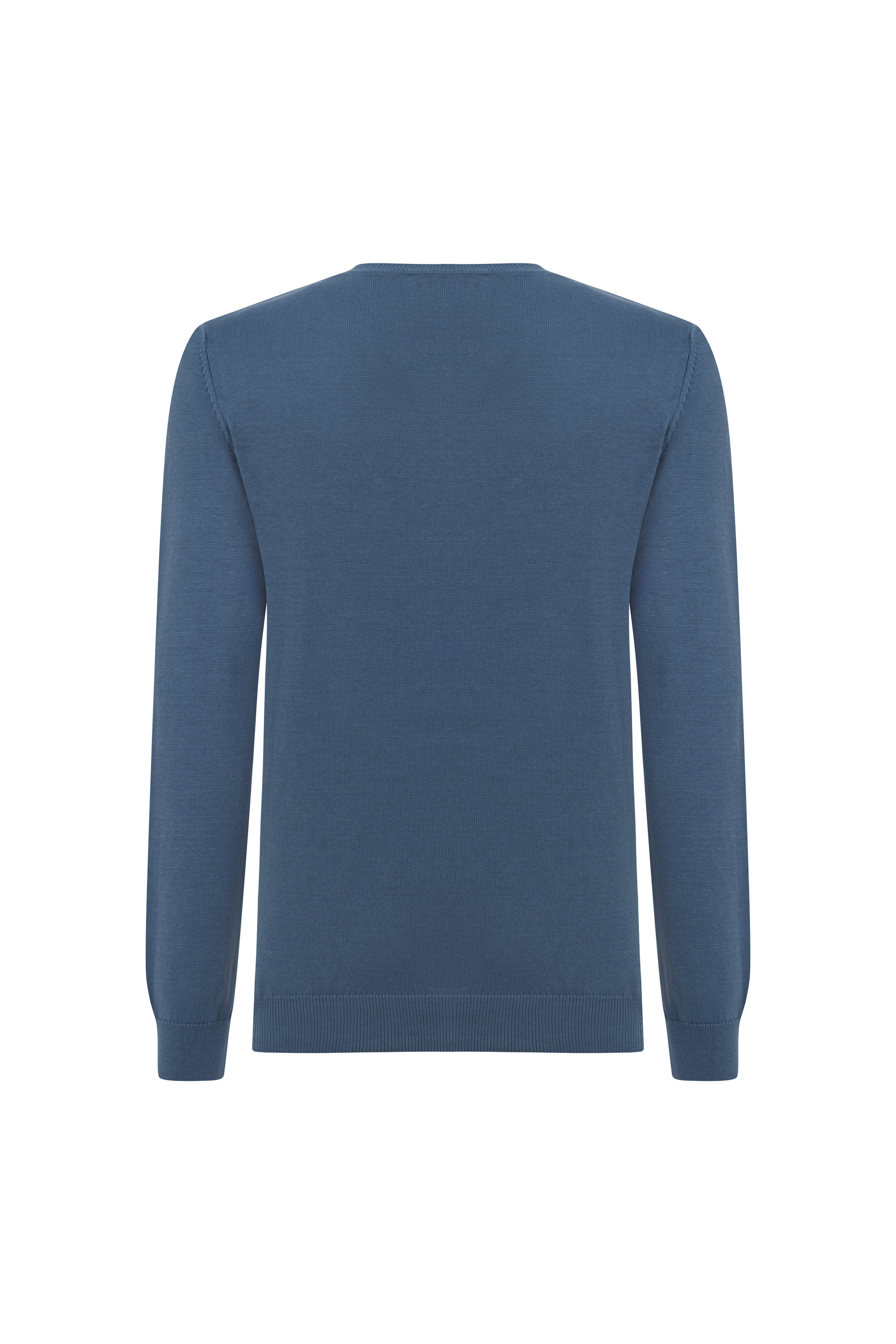 BİSİKLET YAKA TRİKO KAZAK