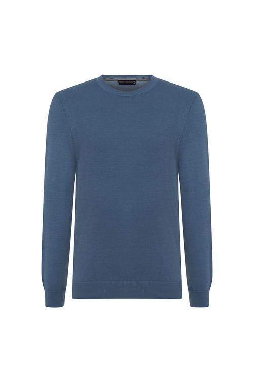  BİSİKLET YAKA TRİKO KAZAK