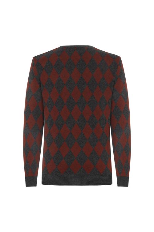  BAKLAVA DESENLİ TRİKO KAZAK