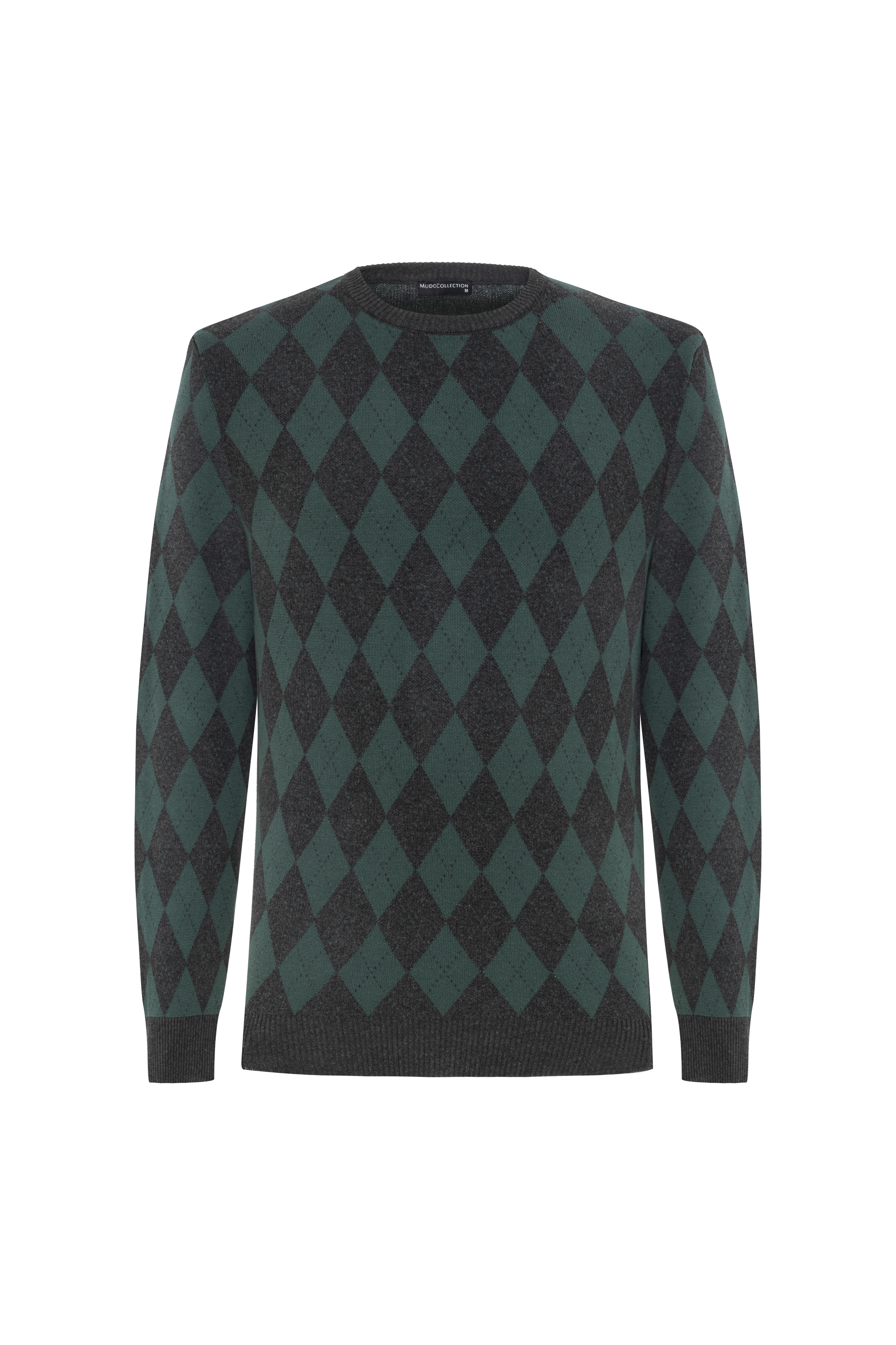 BAKLAVA DESENLİ TRİKO KAZAK