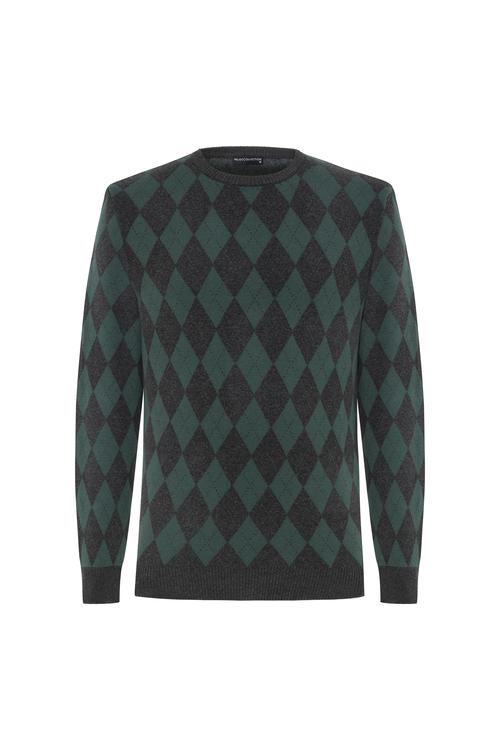  BAKLAVA DESENLİ TRİKO KAZAK