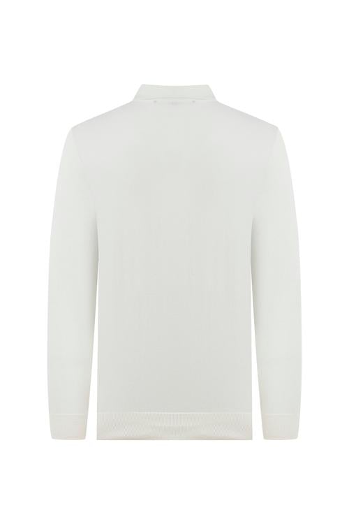  YARIM FERMUARLI POLO YAKA TRİKO KAZAK