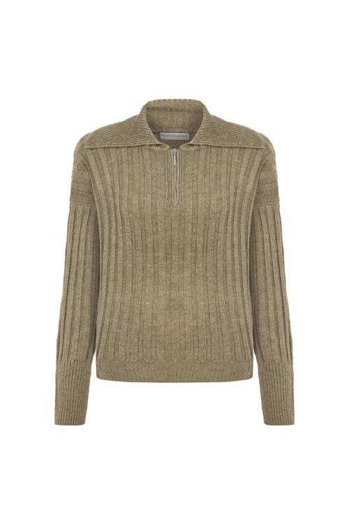  FERMUARLI TRİKO KAZAK