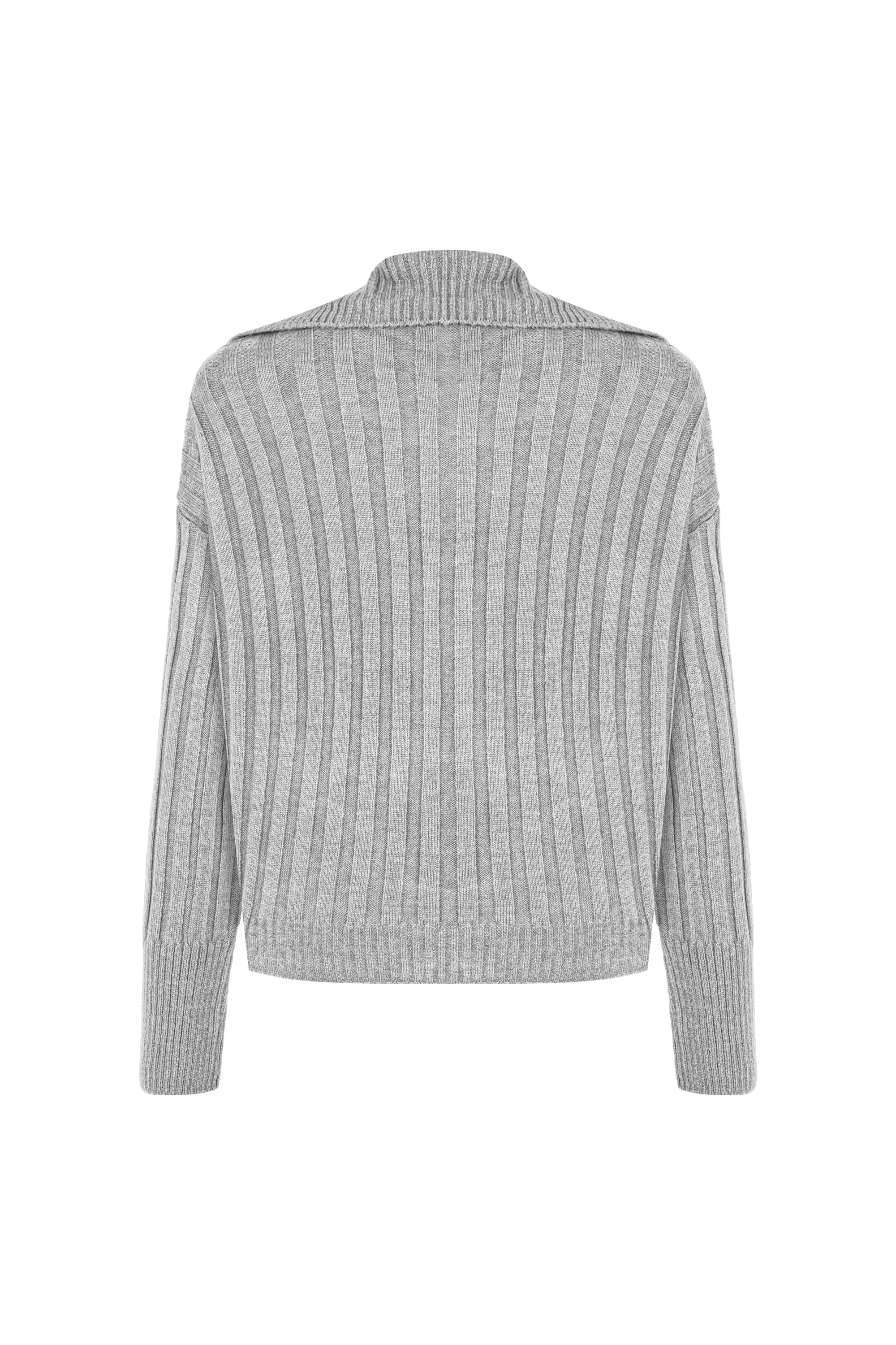 FERMUARLI TRİKO KAZAK