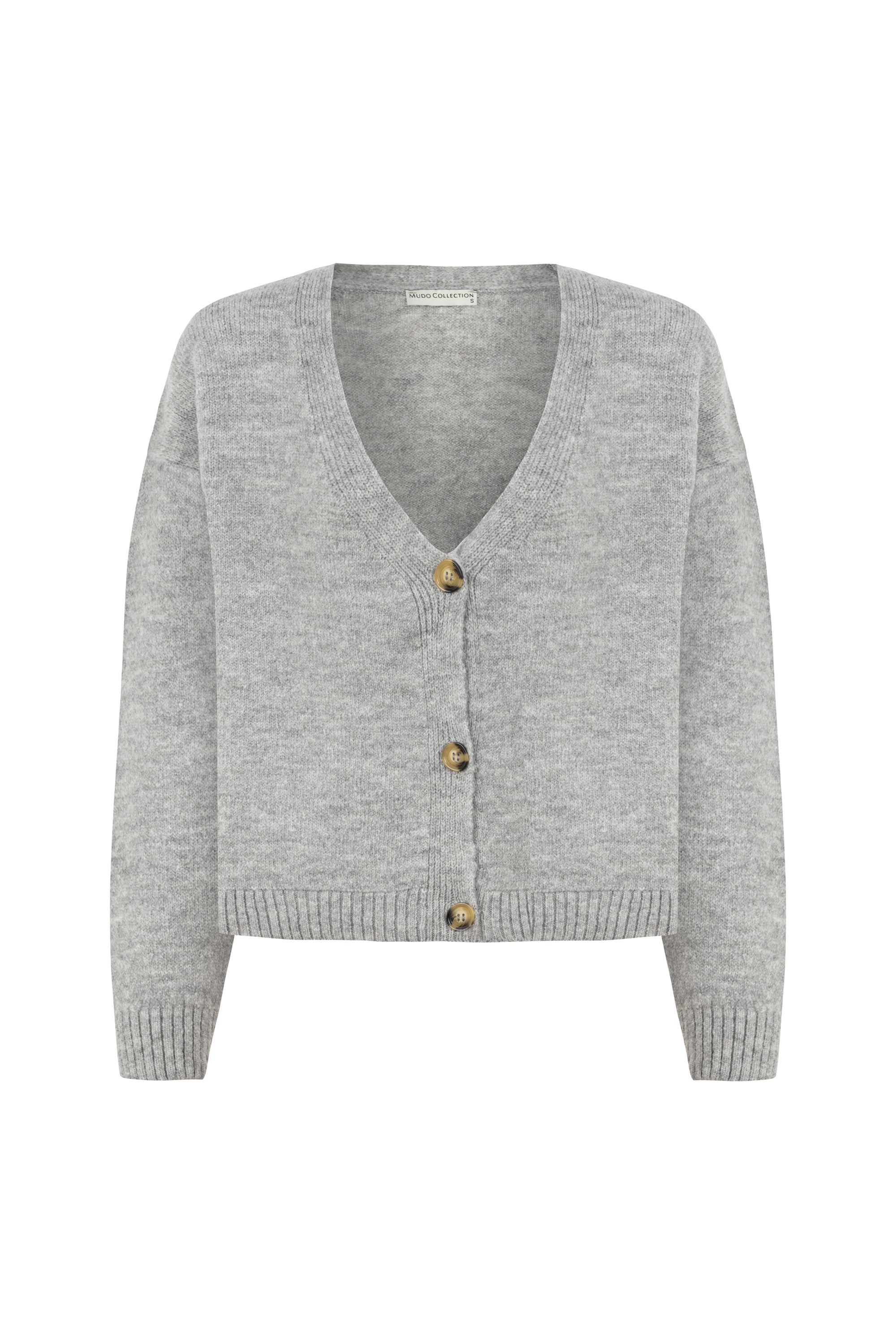 DÜĞMELİ V YAKA TRİKO HIRKA