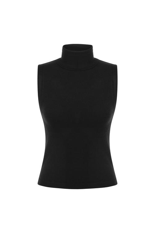  BALIKÇI YAKA KOLSUZ TRİKO