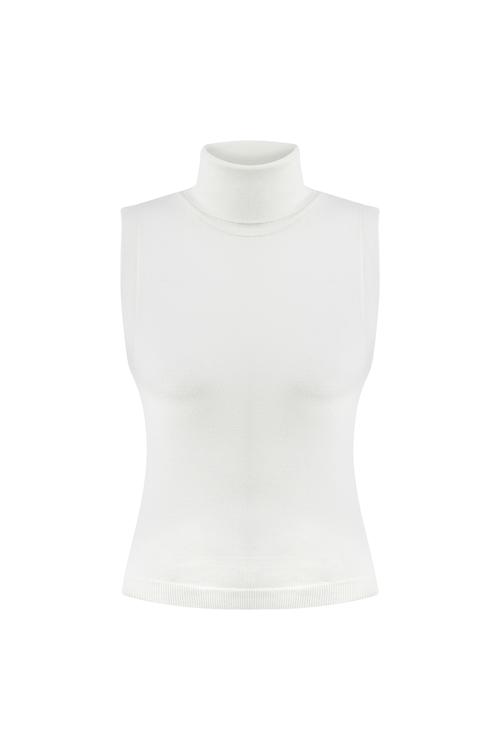  BALIKÇI YAKA KOLSUZ TRİKO