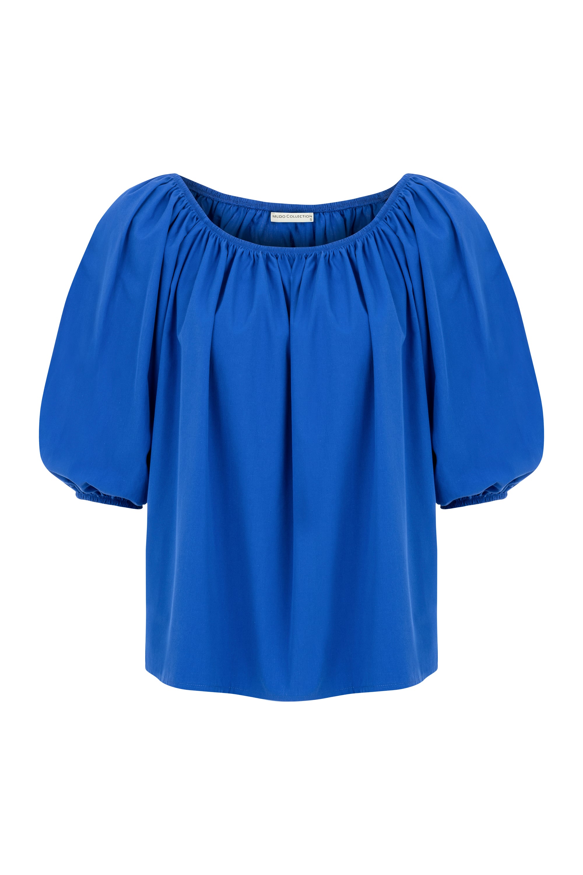 KAYIK YAKA KARPUZ KOLLU BLUZ