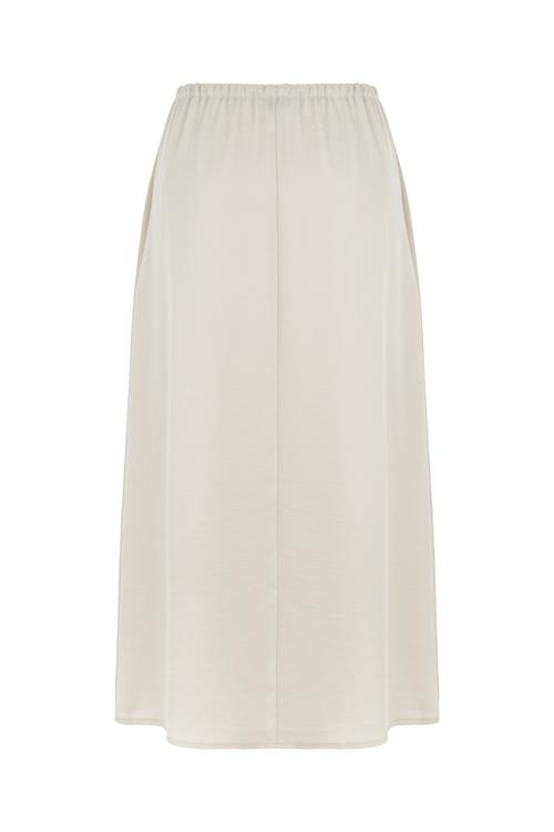  BELİ BAĞLAMALI MİDİ ETEK