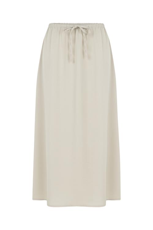  BELİ BAĞLAMALI MİDİ ETEK