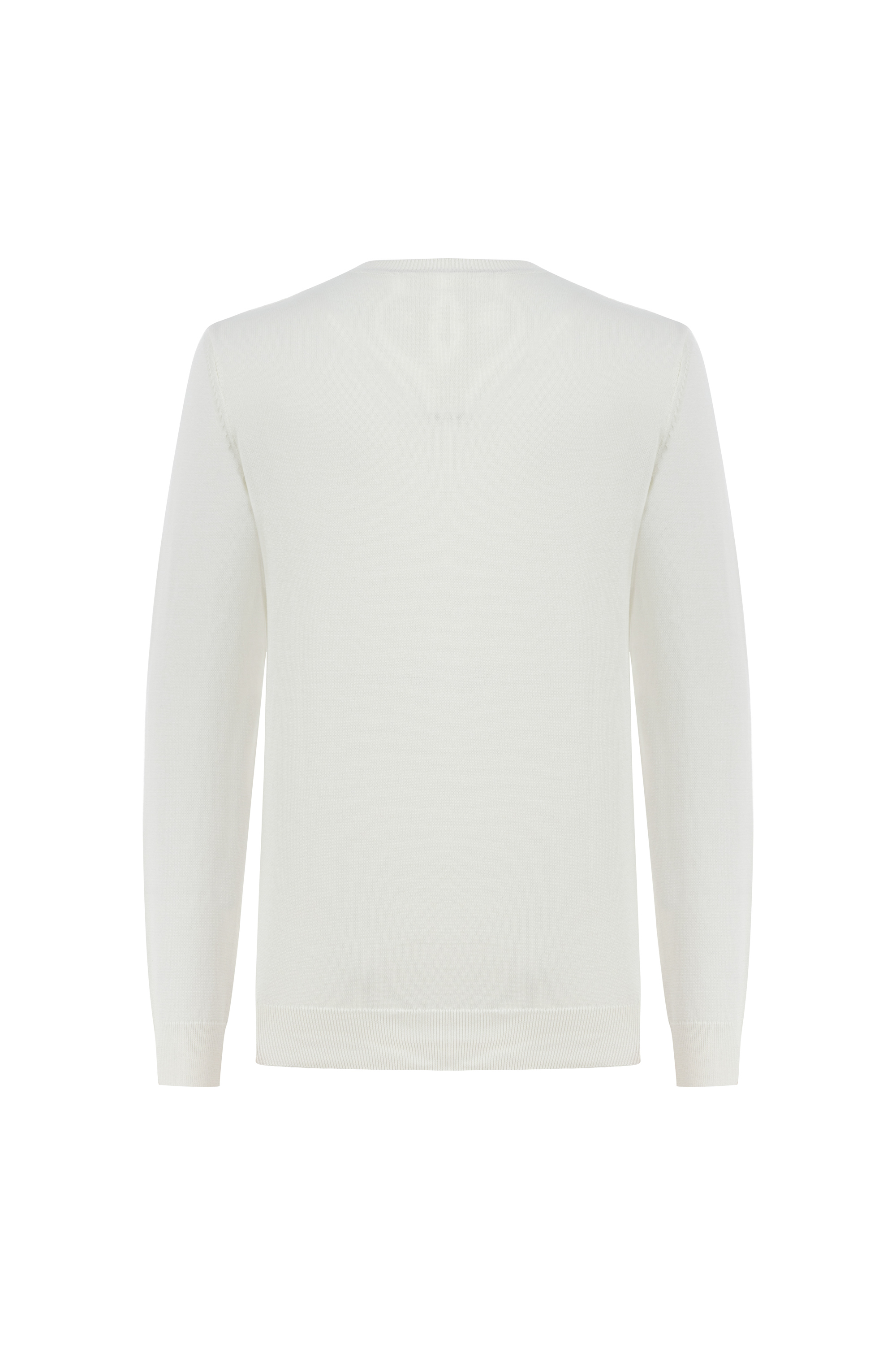 BİSİKLET YAKA TRİKO KAZAK