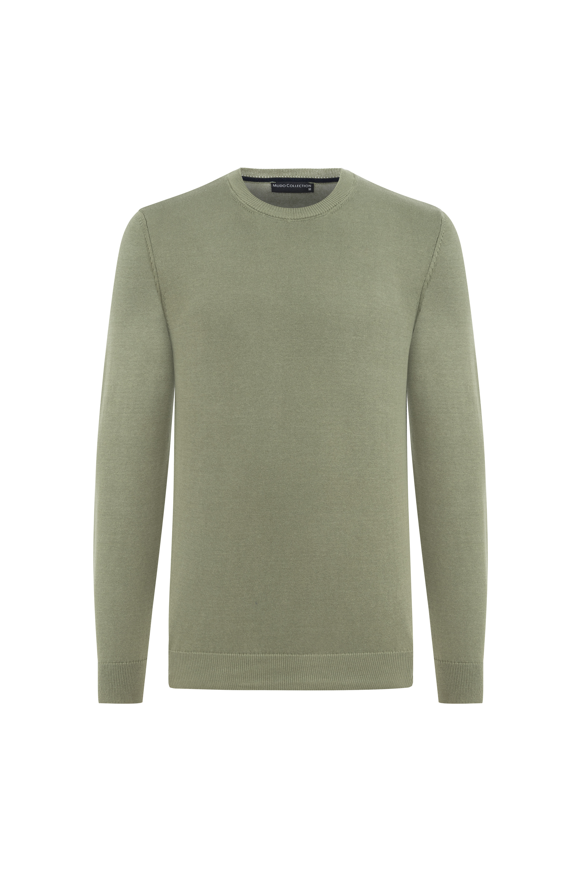 BİSİKLET YAKA TRİKO KAZAK