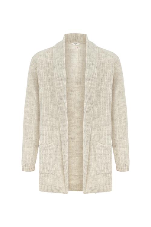  YÜN KARIŞIMLI ŞAL YAKA HIRKA