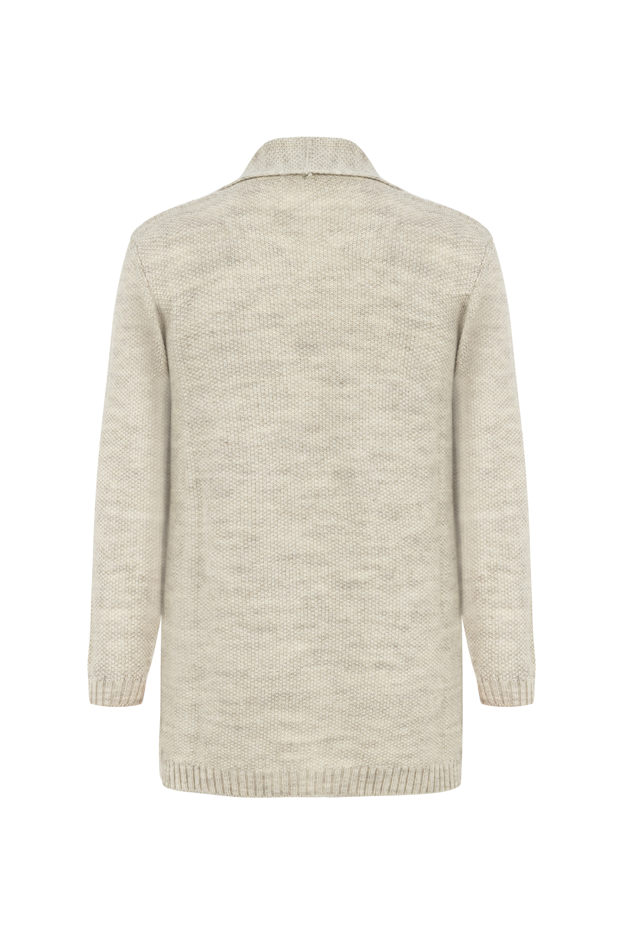 YÜN KARIŞIMLI ŞAL YAKA HIRKA