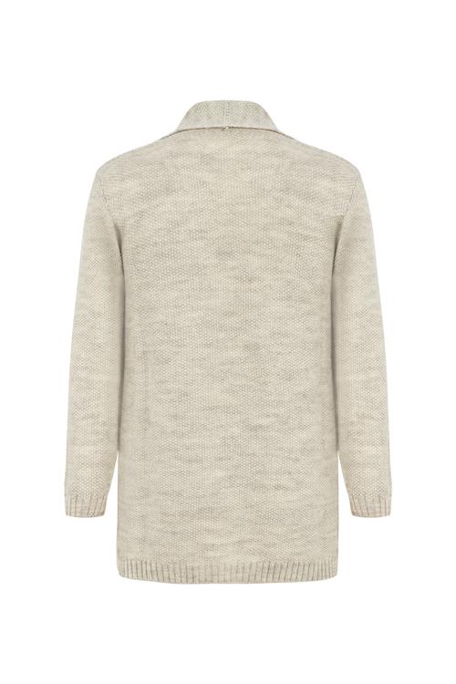  YÜN KARIŞIMLI ŞAL YAKA HIRKA