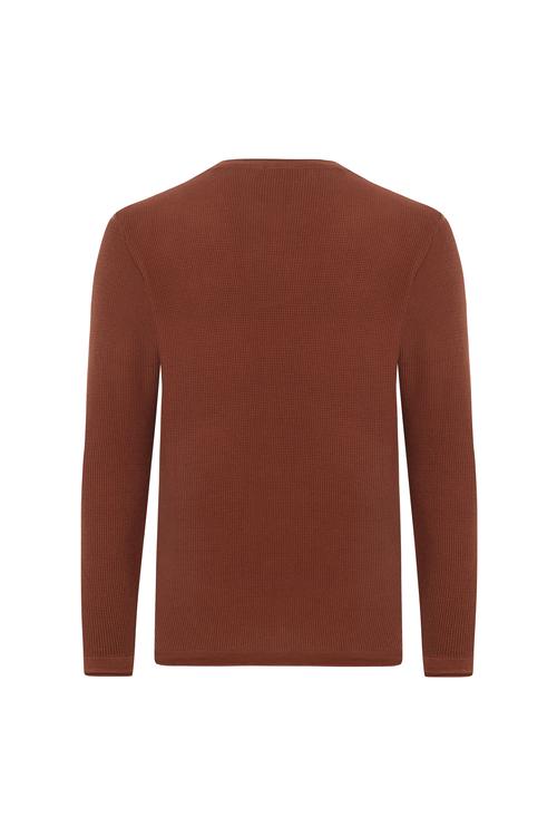  PAMUKLU BİSİKLET YAKA TRİKO KAZAK