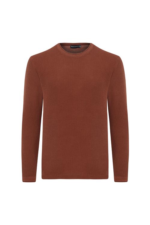  PAMUKLU BİSİKLET YAKA TRİKO KAZAK