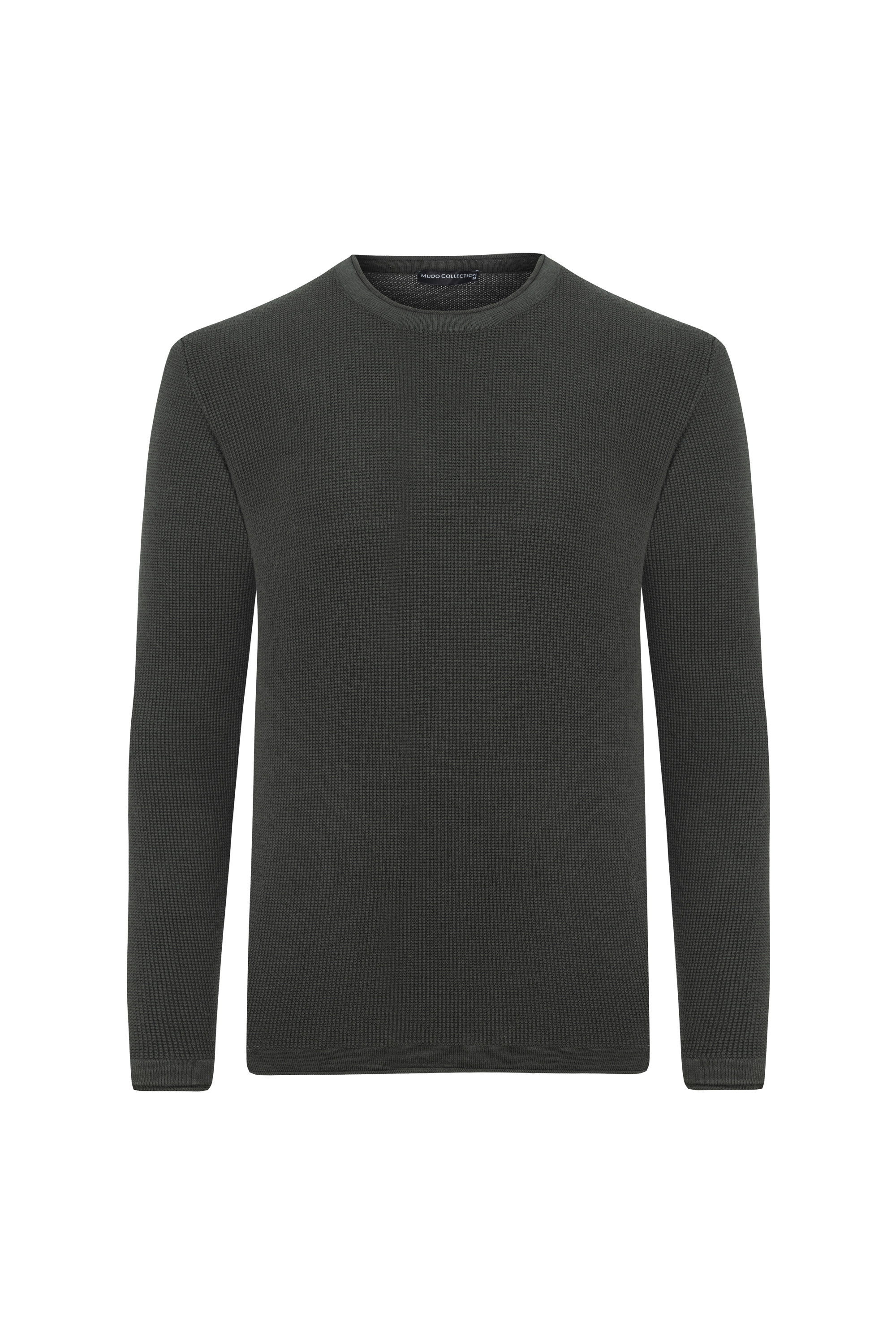 PAMUKLU BİSİKLET YAKA TRİKO KAZAK