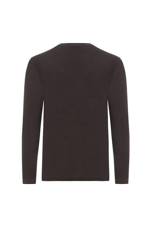  PAMUKLU BİSİKLET YAKA TRİKO KAZAK