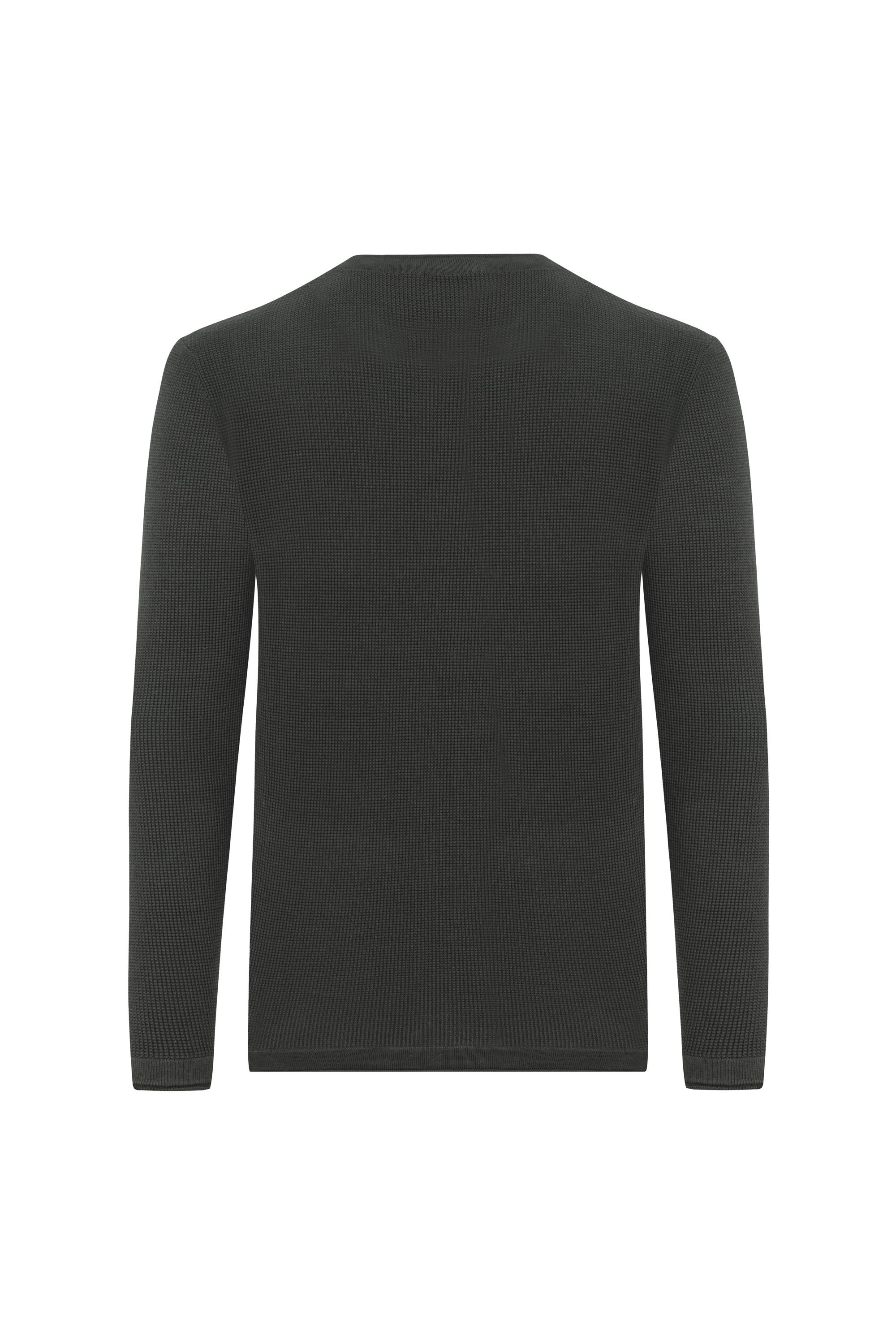 PAMUKLU BİSİKLET YAKA TRİKO KAZAK