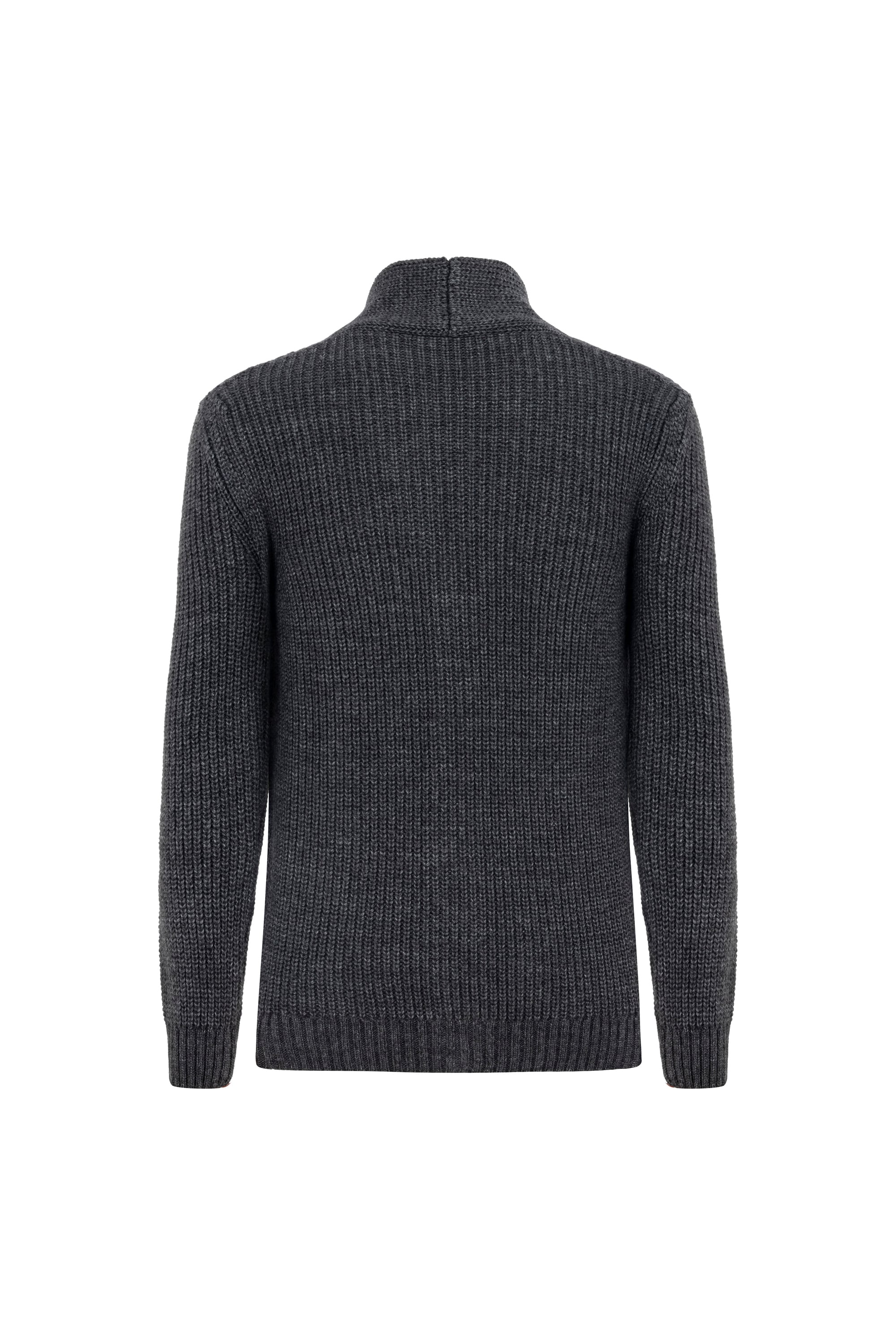 YÜN KARIŞIMLI ŞAL YAKA HIRKA