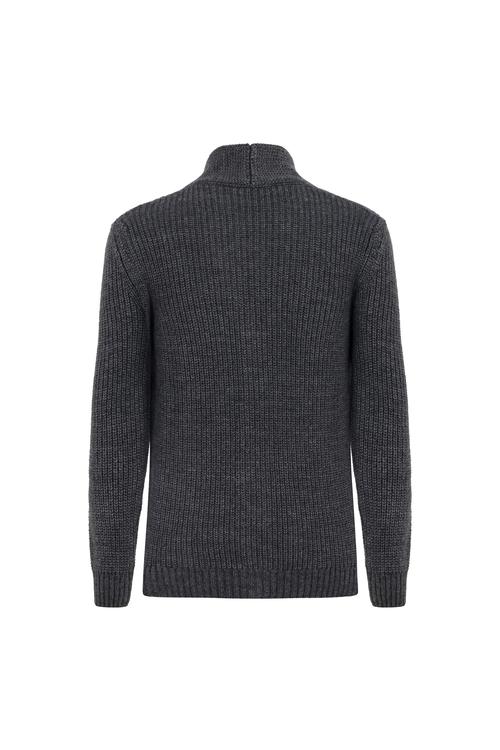  YÜN KARIŞIMLI ŞAL YAKA HIRKA