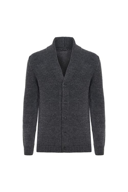  YÜN KARIŞIMLI ŞAL YAKA HIRKA