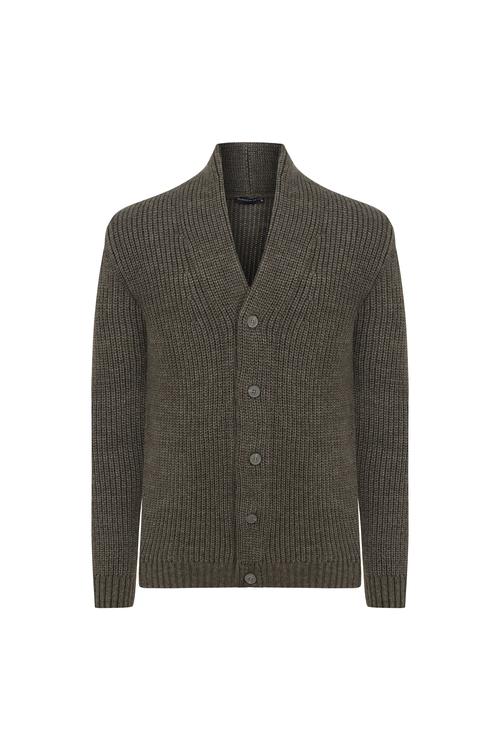  YÜN KARIŞIMLI ŞAL YAKA HIRKA