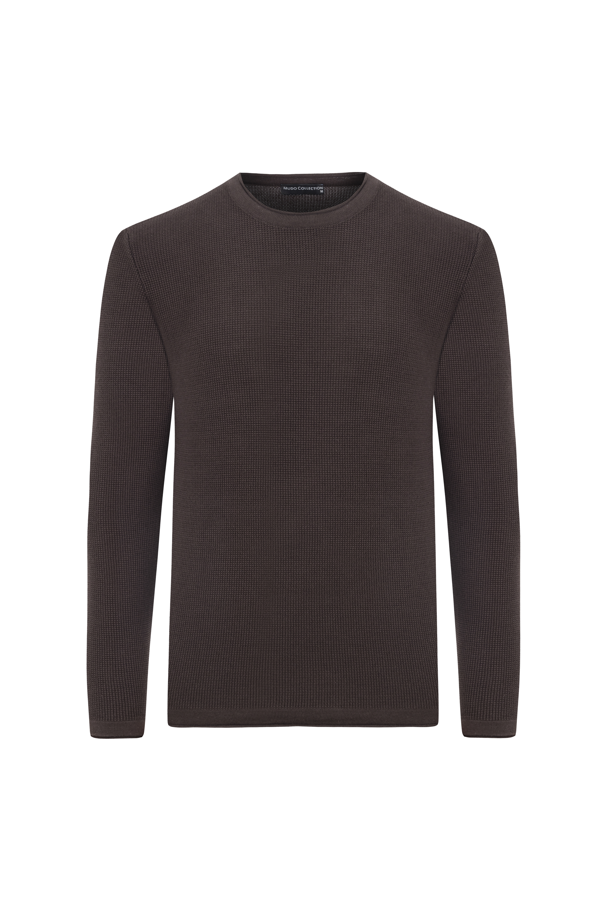 PAMUKLU BİSİKLET YAKA TRİKO KAZAK