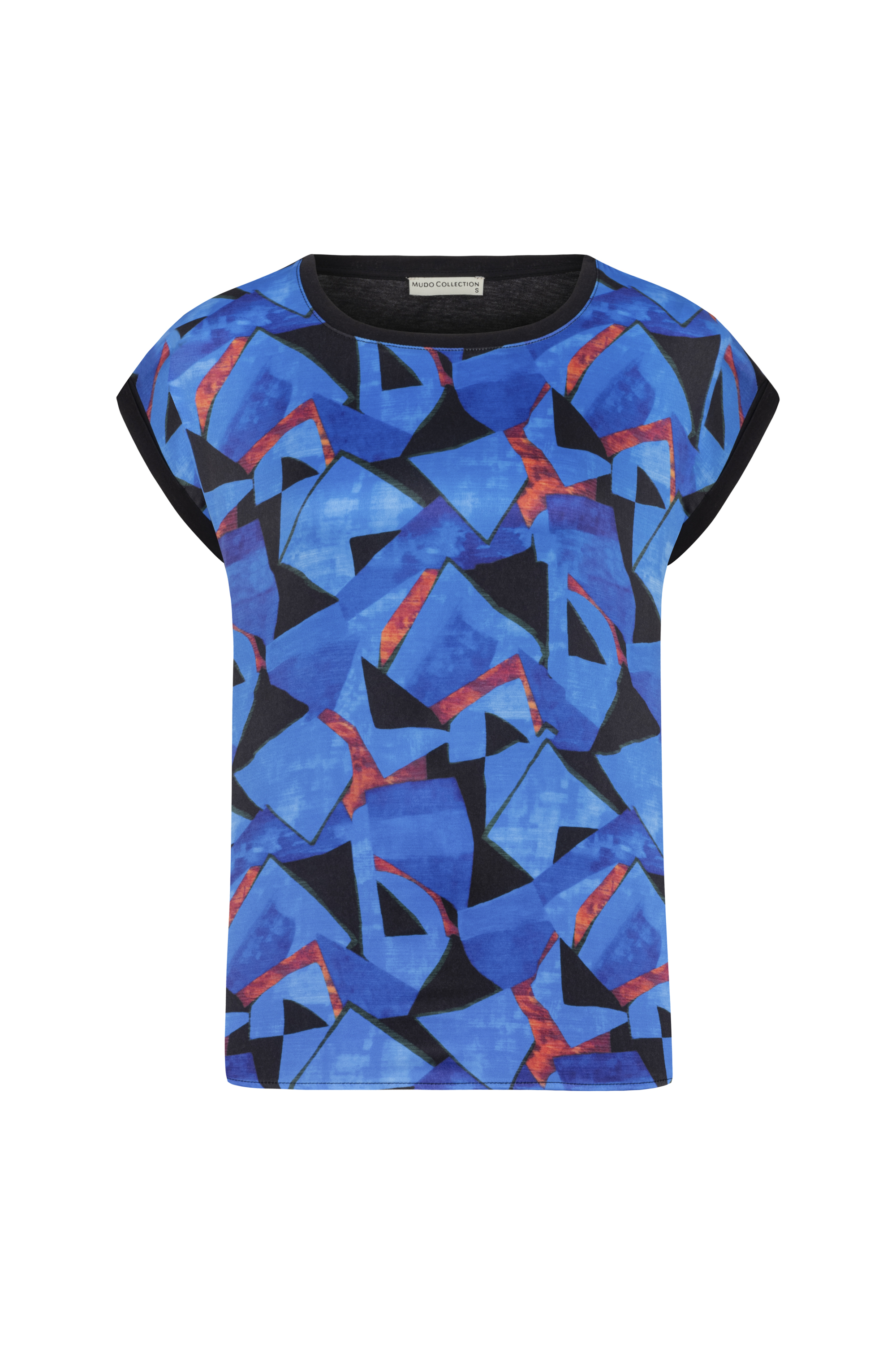 DESENLİ DÜŞÜK KOL BLUZ