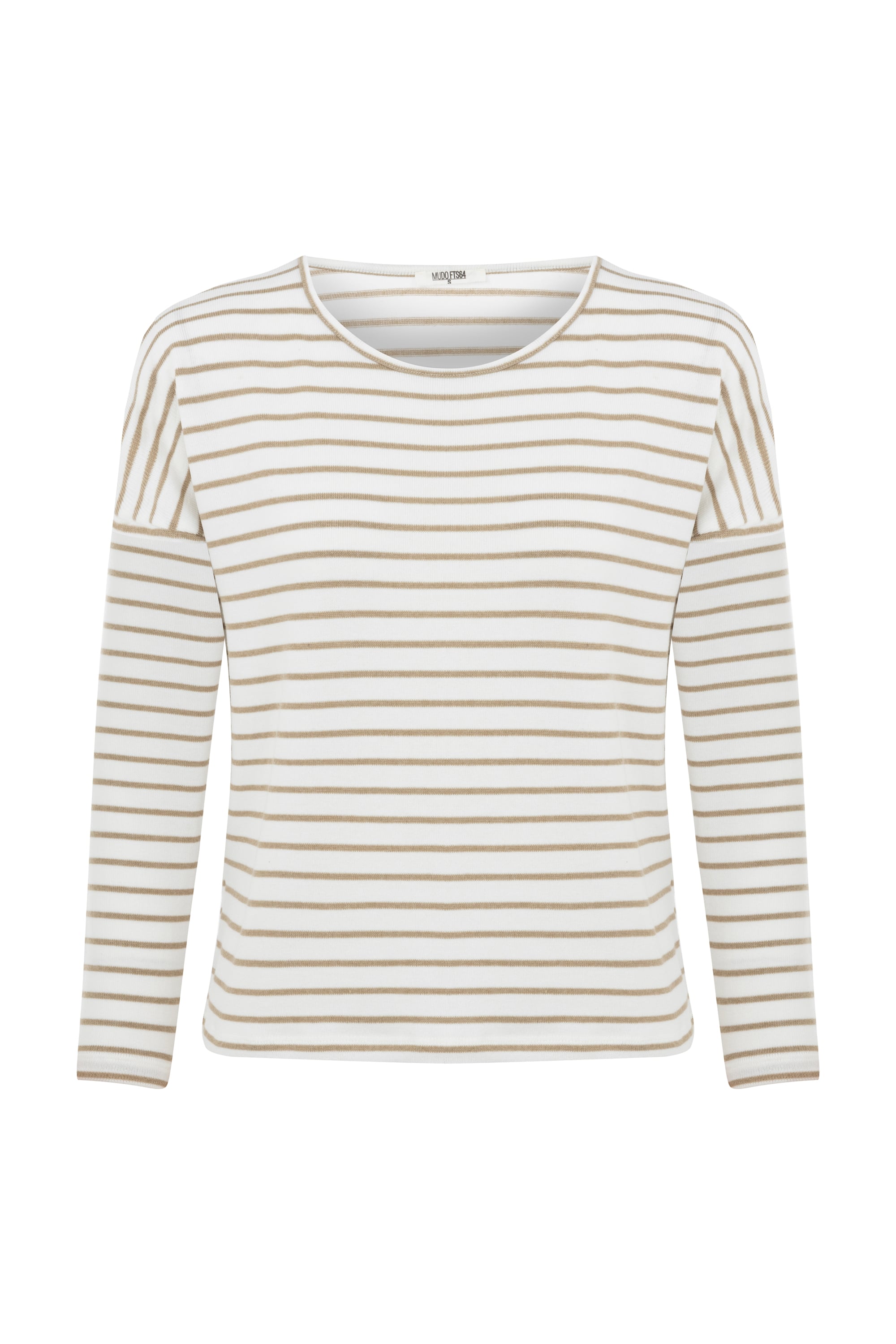 ÇİZGİLİ BİSİKLET YAKA TRİKO KAZAK