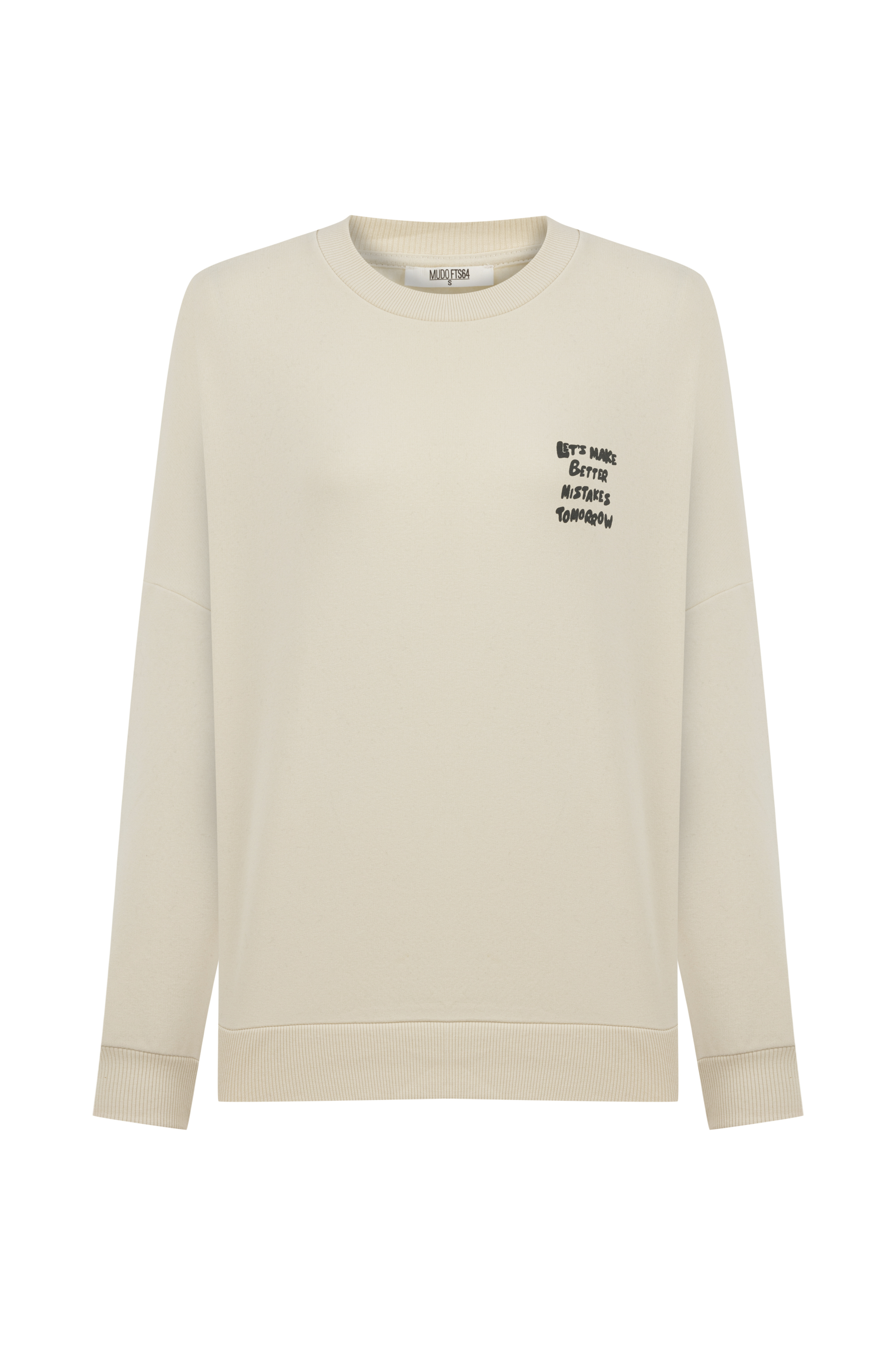 SLOGAN DETAYLI SWEATSHIRT
