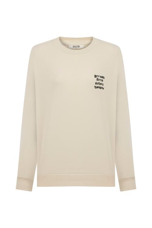  SLOGAN DETAYLI SWEATSHIRT