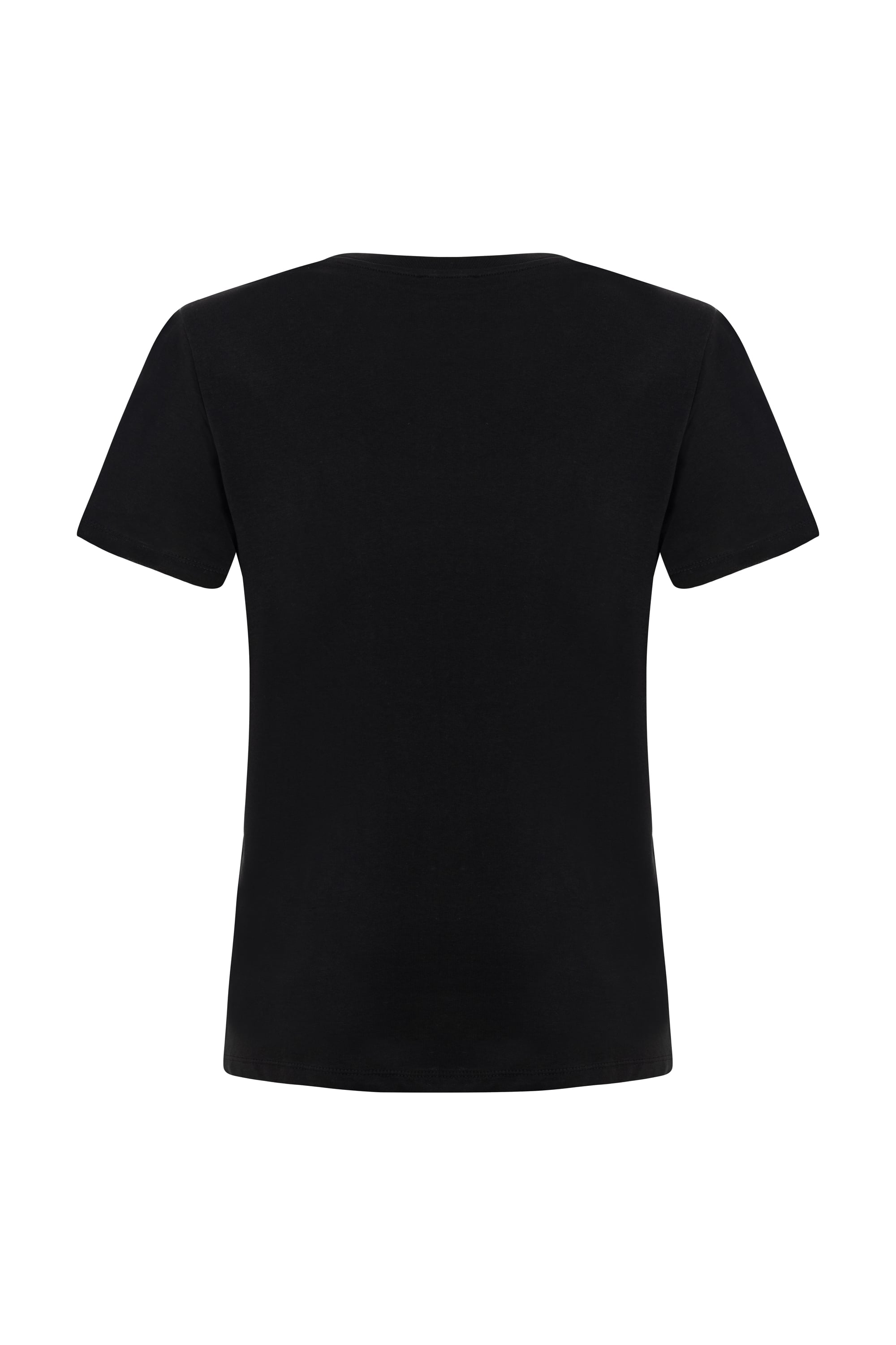 ÇİÇEK DESENLİ KISA KOLLU T-SHIRT