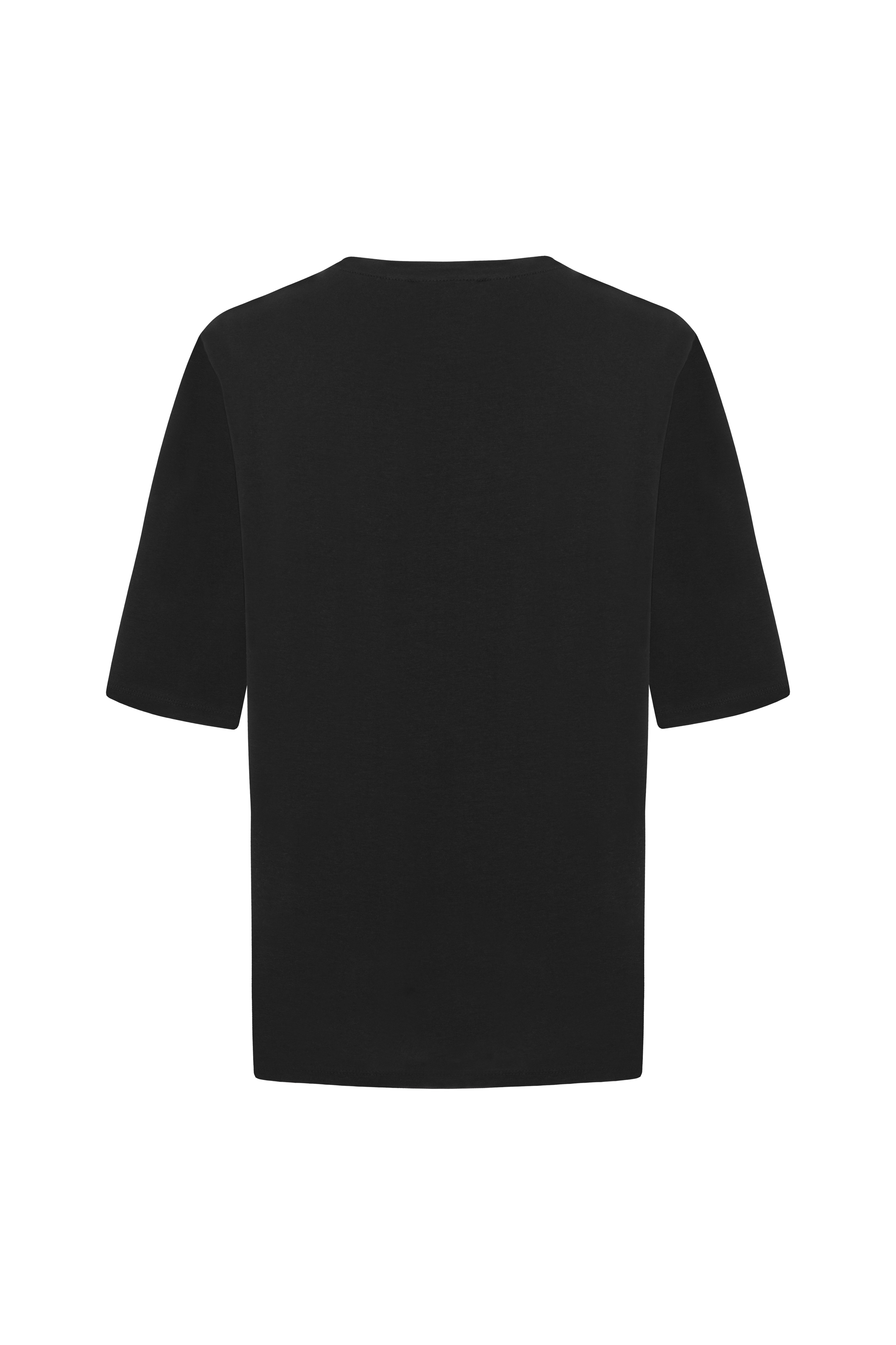 BİSİKLET YAKA KISA KOLLU T-SHIRT