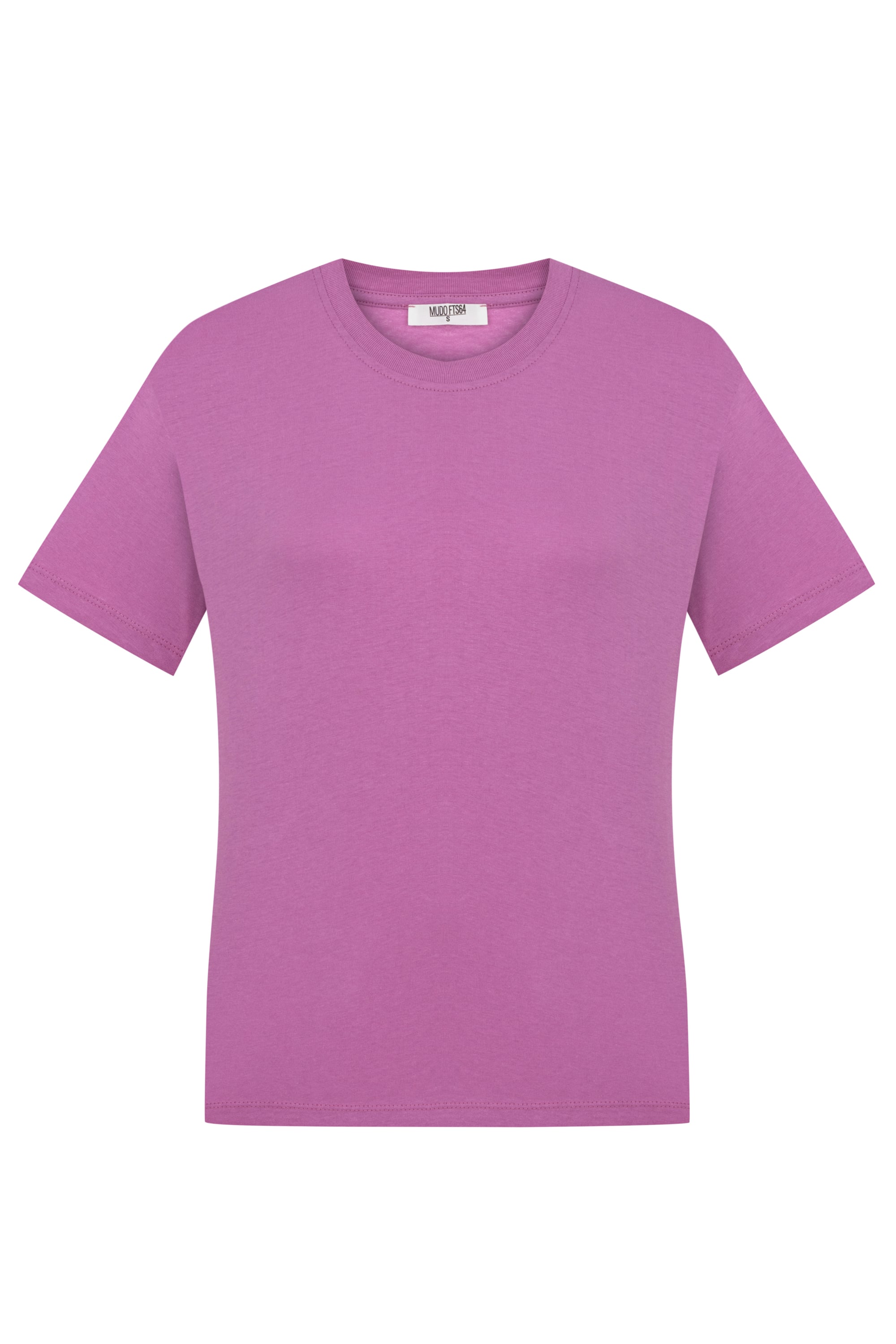 BİSİKLET YAKA KISA KOLLU T-SHIRT